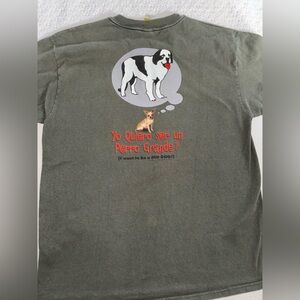 Big Dogs Vintage 90s Men’s XL Tshirt I Want to be Big Dog Chihuahua Funny Shirt